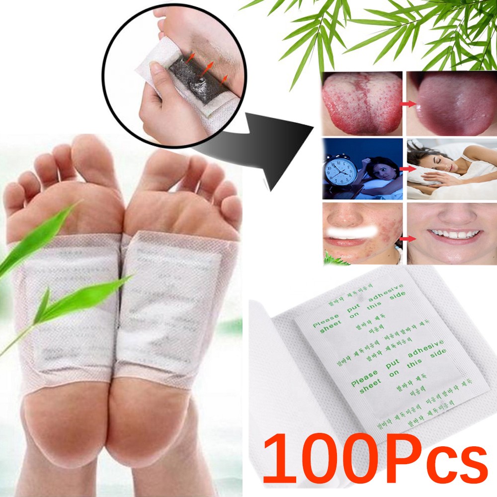Detox Foot Patch - 100PCS/Lot Detox Foot Patch Bamboo Pads