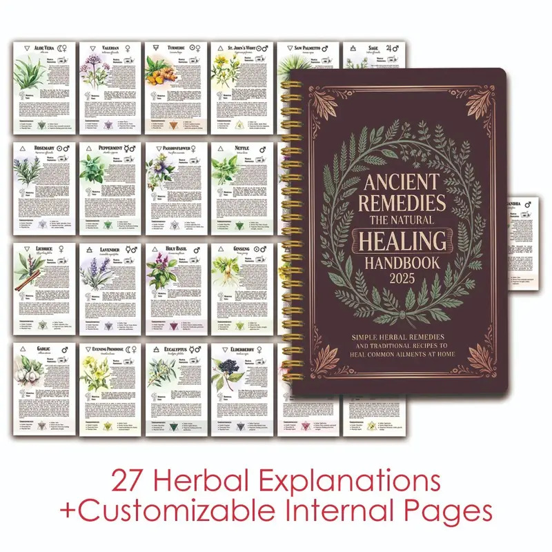 Health & Wellness Urgent Care - Natural Remedies Handbook with Ancient Cures