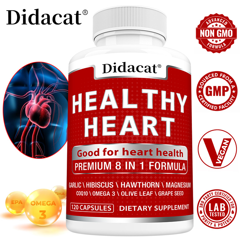 Heart Health Capsules with CoQ - Health Wellness Day recension och pris