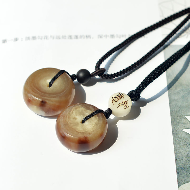 Tibetan- natural yak horn peac - Health Wellness Bracelet recension och pris