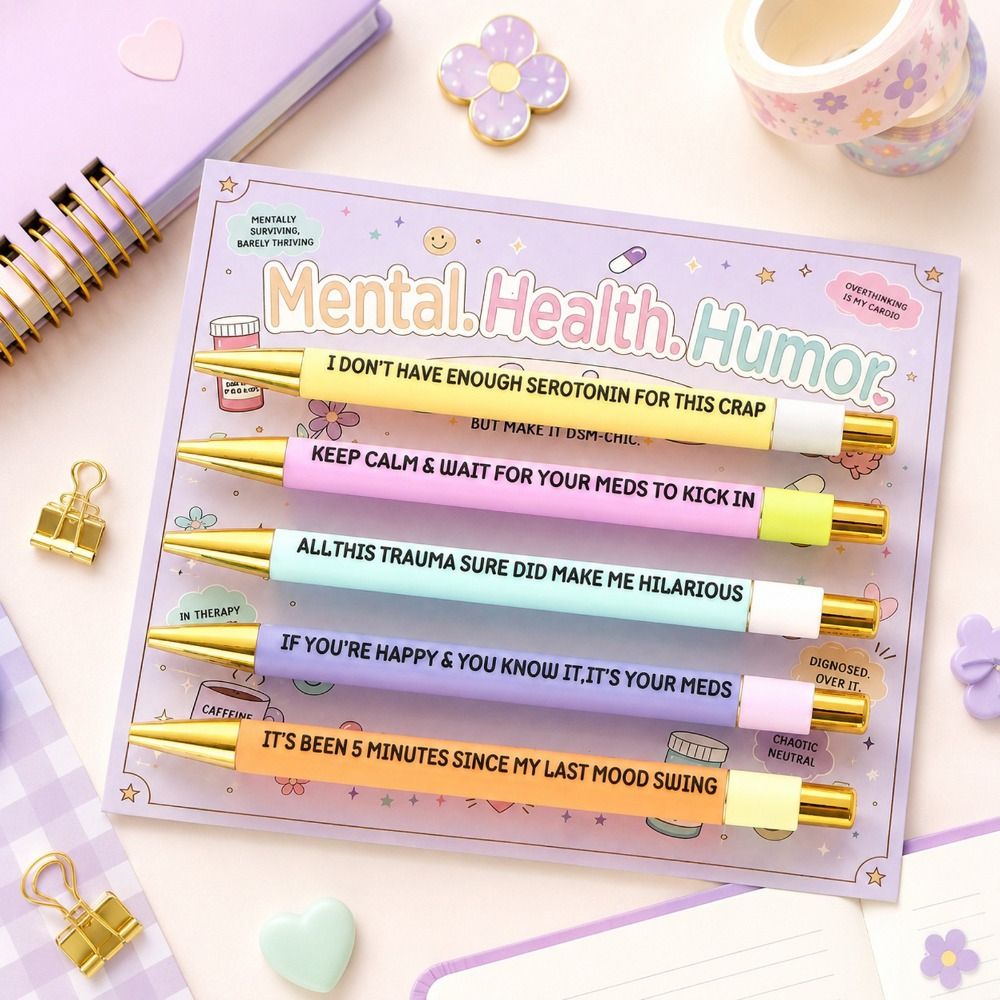 Wellness Funny Ballpoint Pens  - Health Wellness Office recension och pris