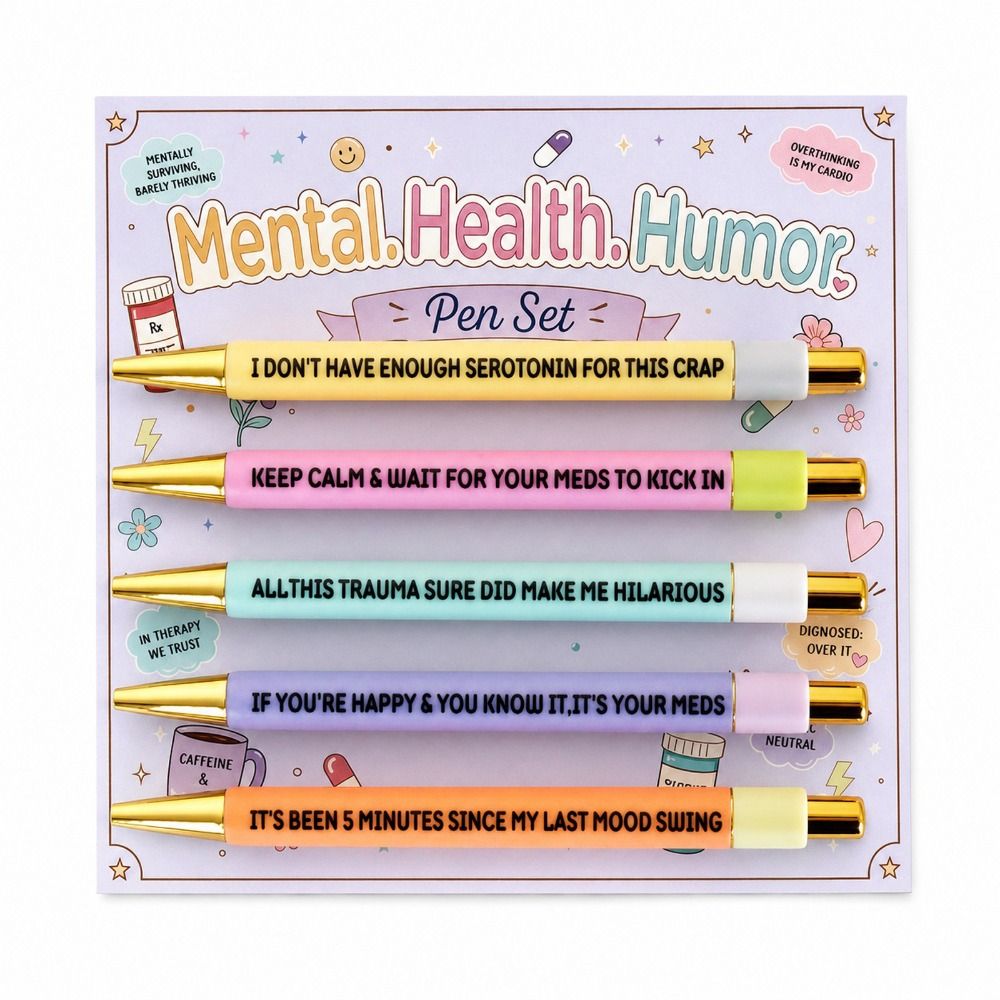Wellness Funny Ballpoint Pens  - Health Wellness Office recension och pris
