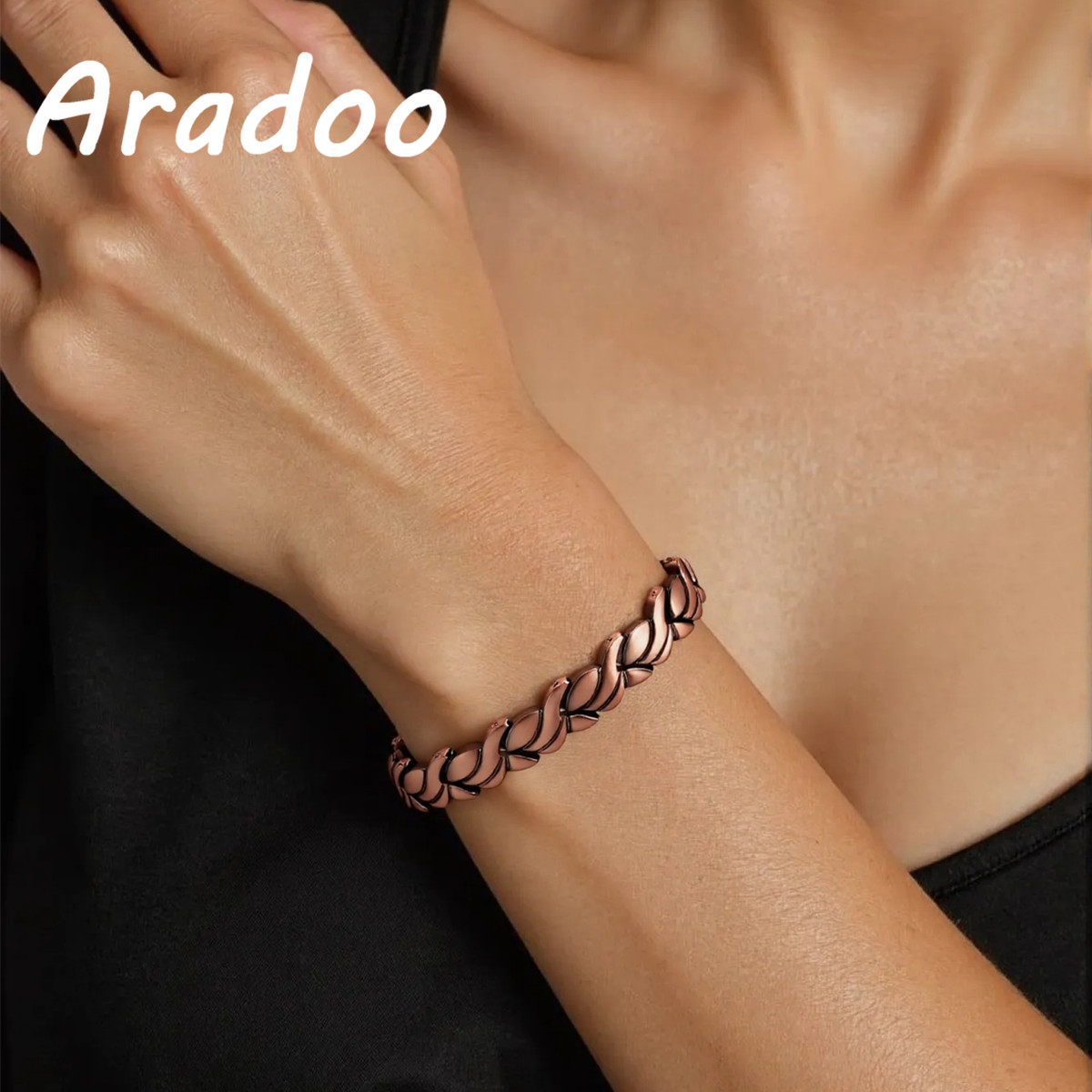 ARADOO Pure Copper Magnetic Br - Health Wellness Bracelet recension och pris