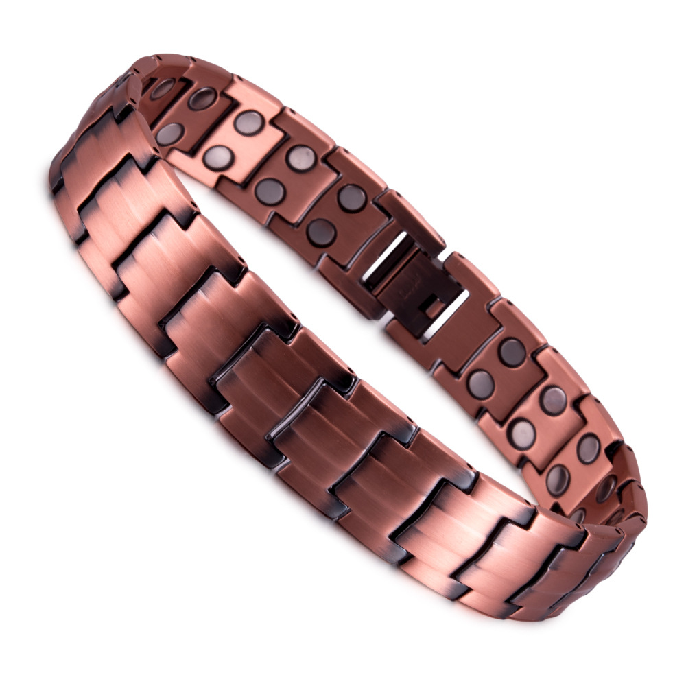 Premium Red Copper Magnetic Th - Health Wellness Bracelet recension och pris