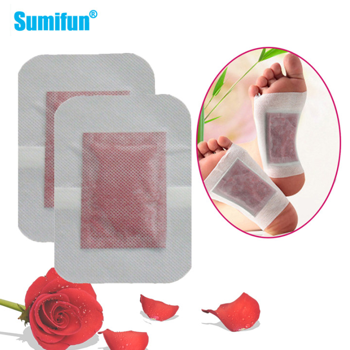 10pcs Herbal Rose Foot Detox P - Detox Foot Patch recension och pris