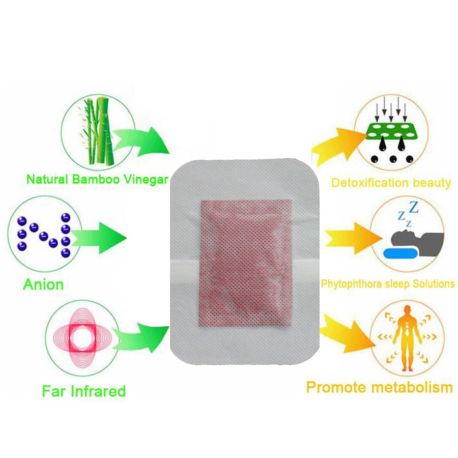 10pcs Herbal Rose Foot Detox P - Detox Foot Patch recension och pris